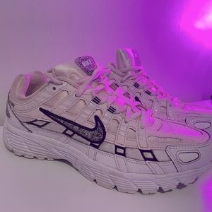 WOMENS NIKE P-6000 - Light Pink, White, Colorful